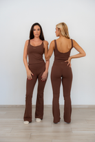 SWAN LEGGING - MARRON