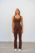 SWAN LEGGING - MARRON